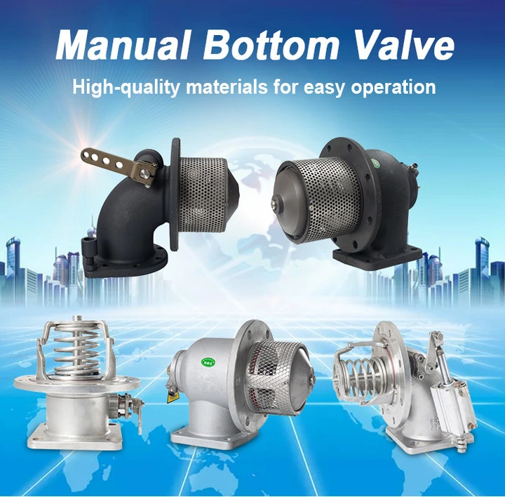 Sanitary Chemical and Pharmaceutical Industry Tank Bottom Sterile Diaphragm Valve